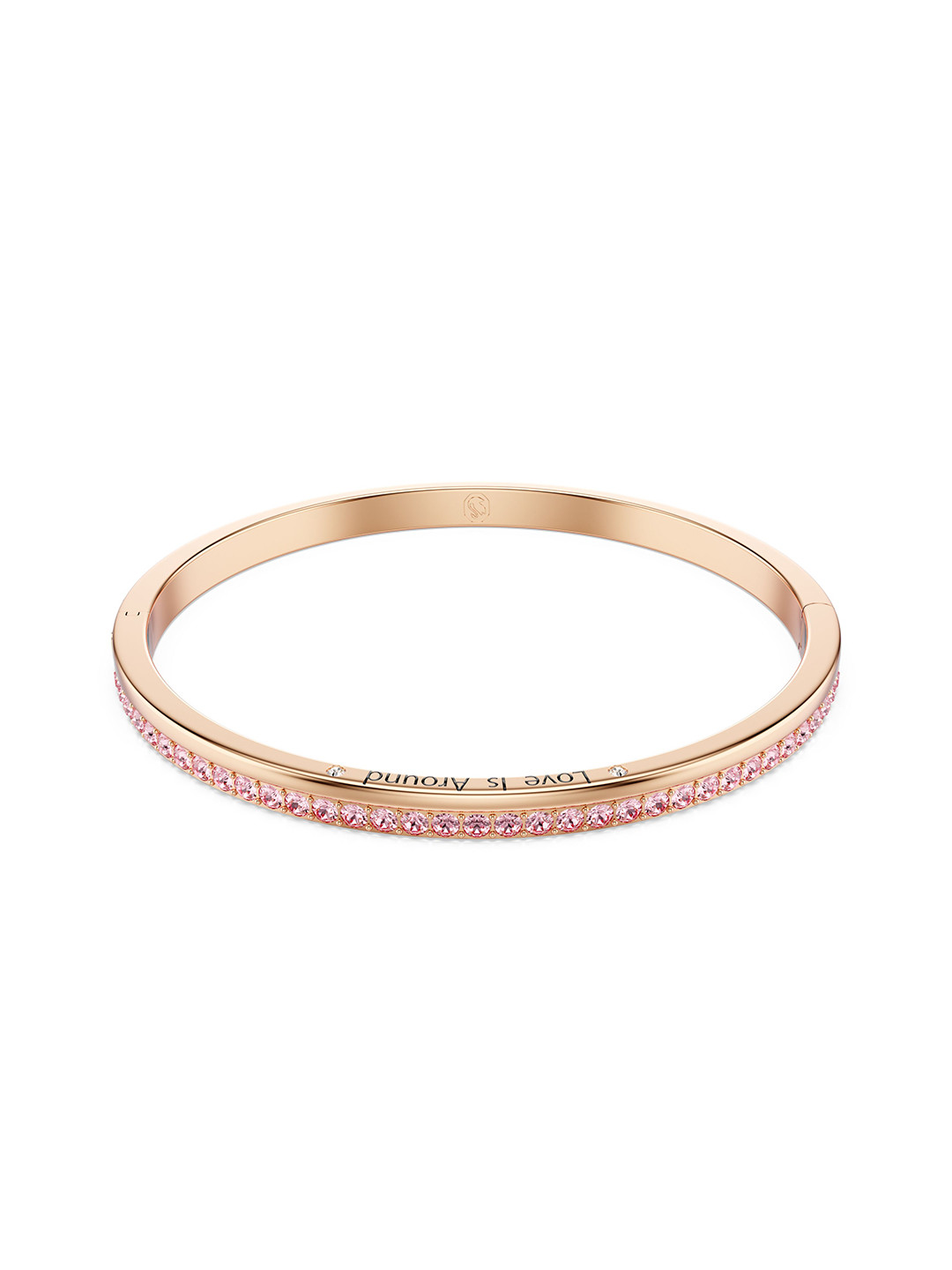 SWAROVSKI Rose Gold-Plated Crystal Stone Studded Bracelet