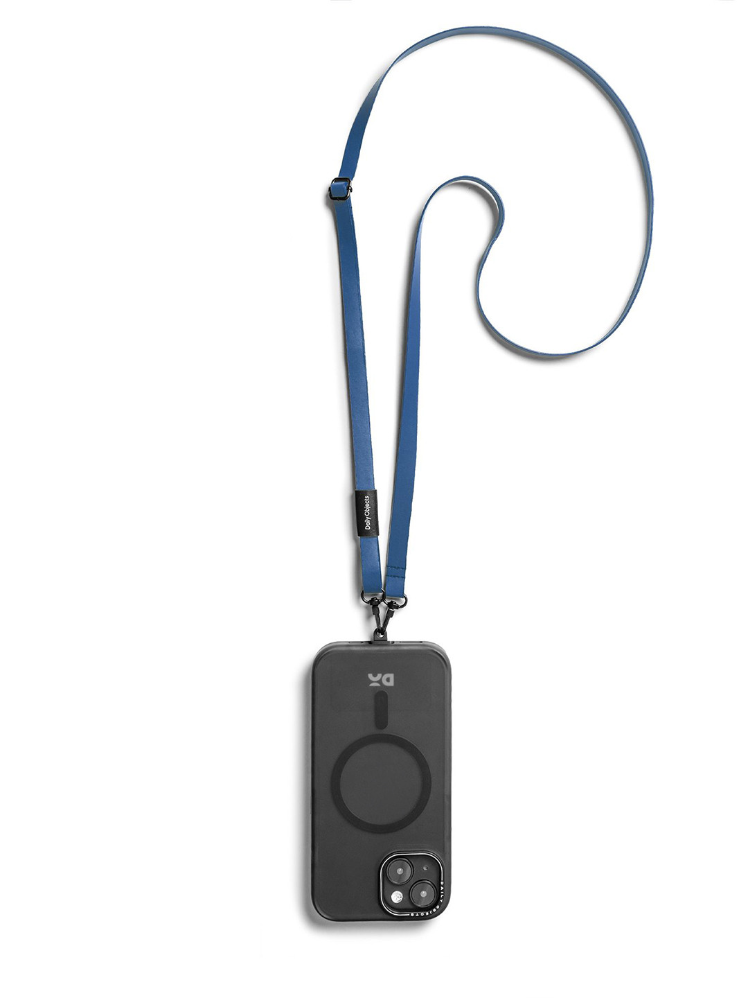 DailyObjects Blue Crossbody Phone Lanyard Strap