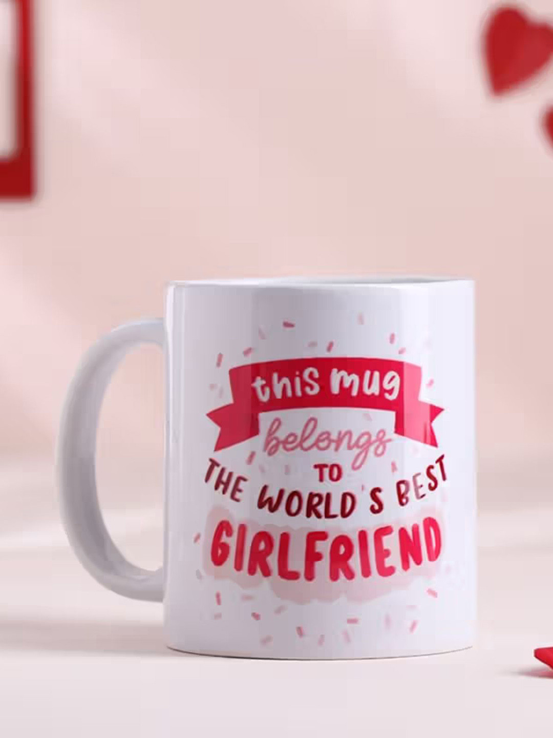 Floweraura Superhero Dad White Typography Ceramic Freezer Safe Mug-350ml