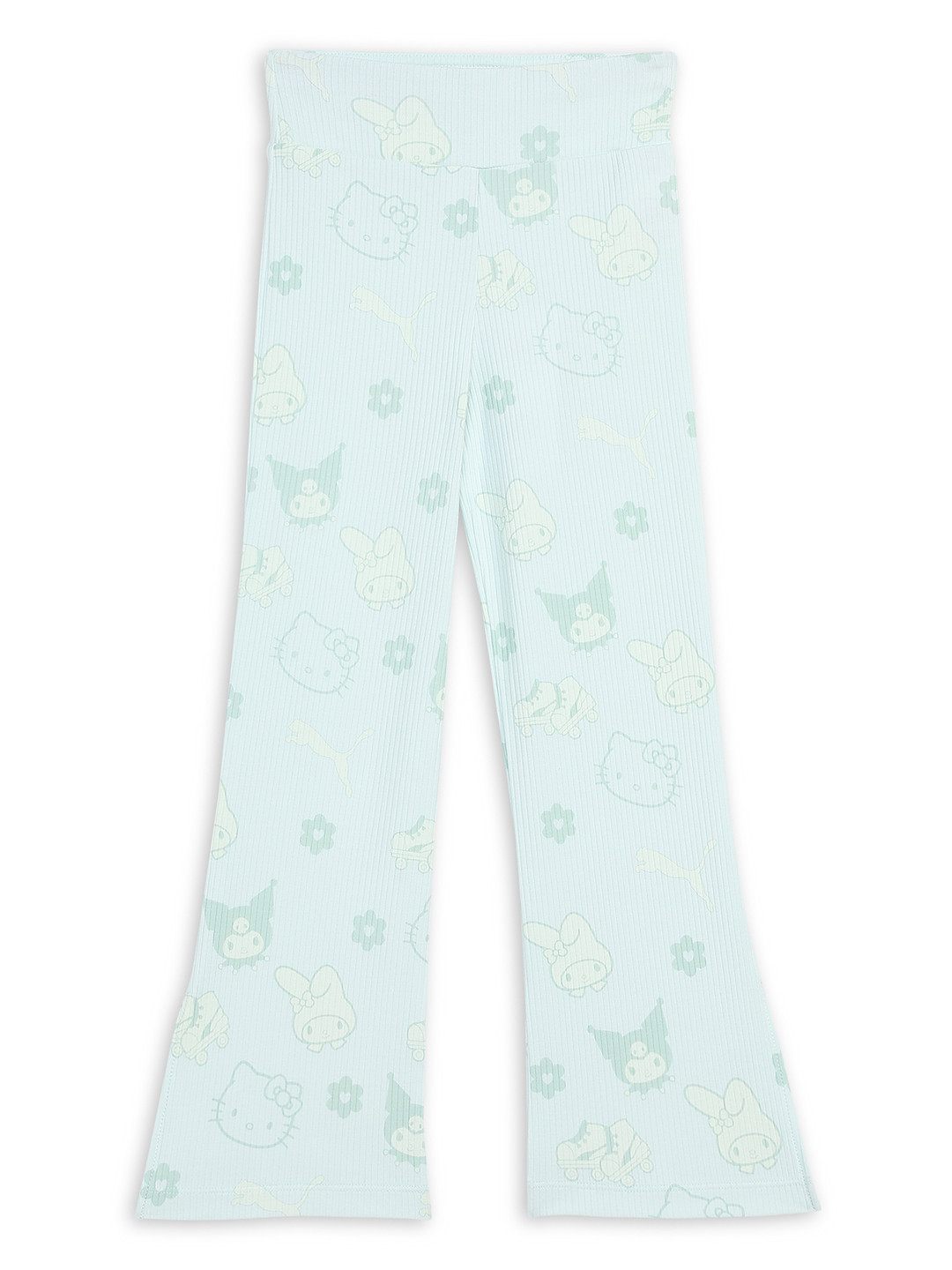 Puma x HELLO KITTY & FRIENDS Kid's Ribbed Flared Slim Fit Tights