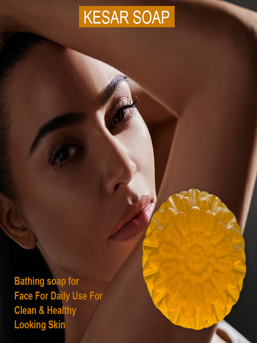 GROOVY Kesar Soap For Clean & Healthy Skin - 100 g