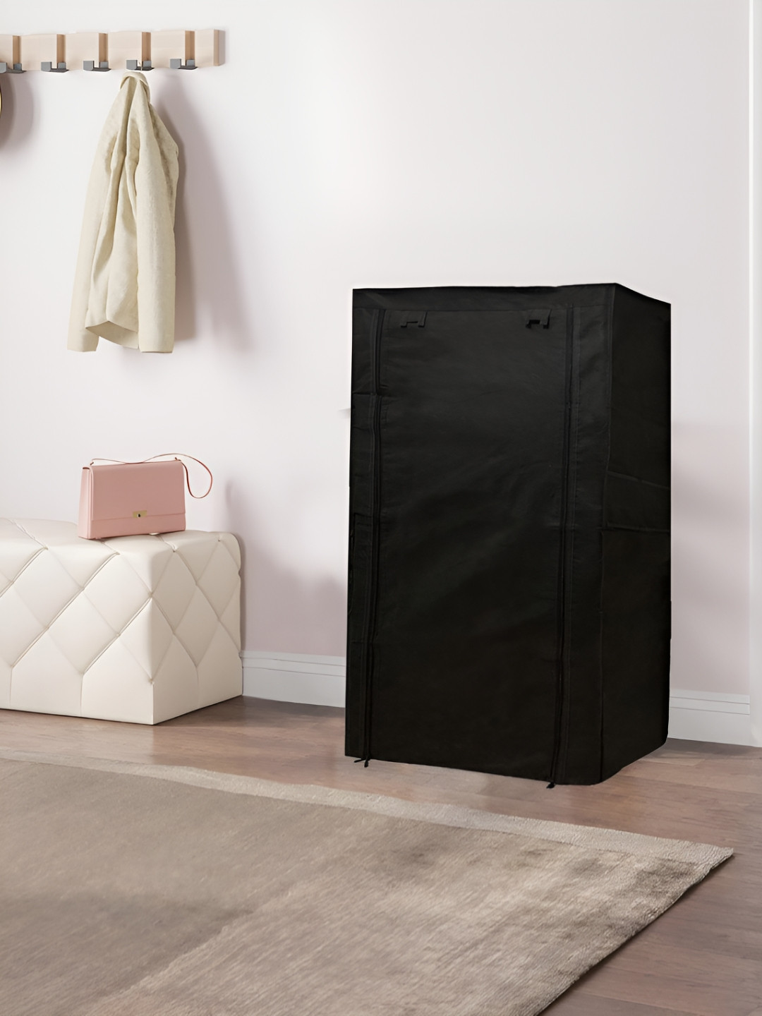 Urban Choice Black 6 Layer Water Resistant Shoe Rack Cover