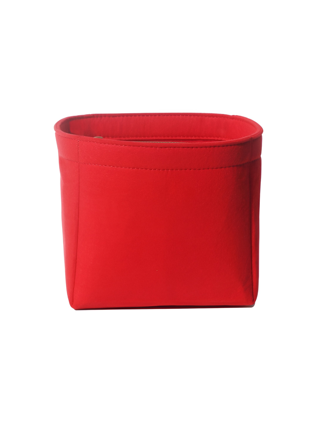Tidy Up Cael Compact Small Felt Red Bag Organizer With Detachable Wallet