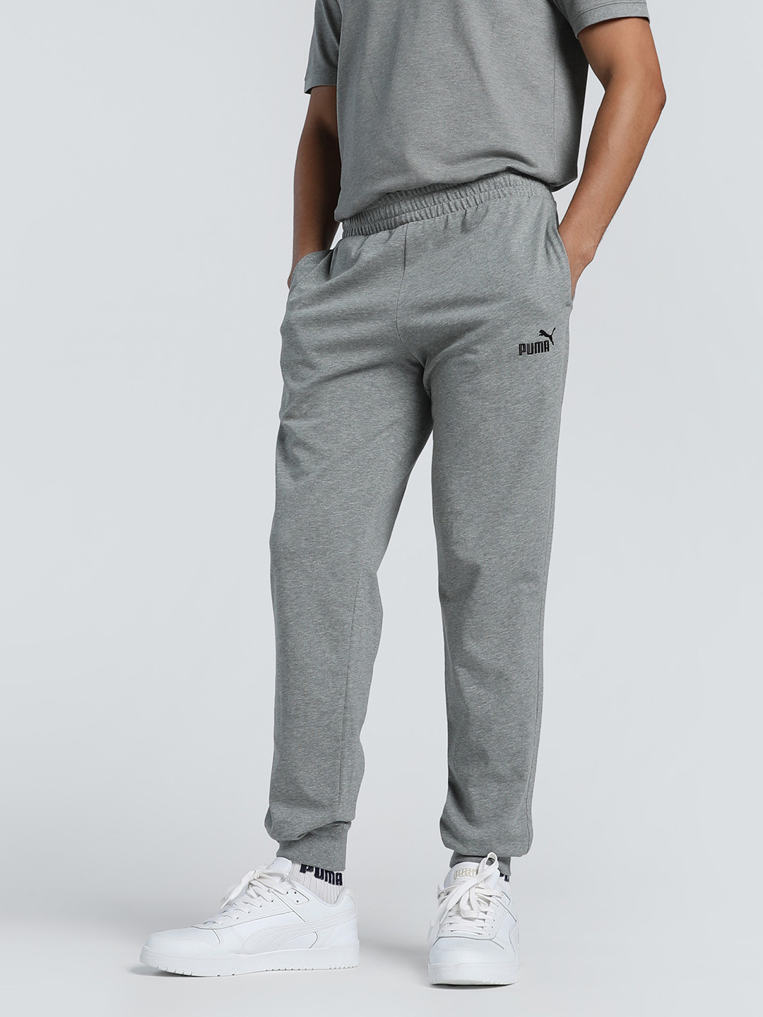 Puma Men No. 1 Logo Jersey  Joggers