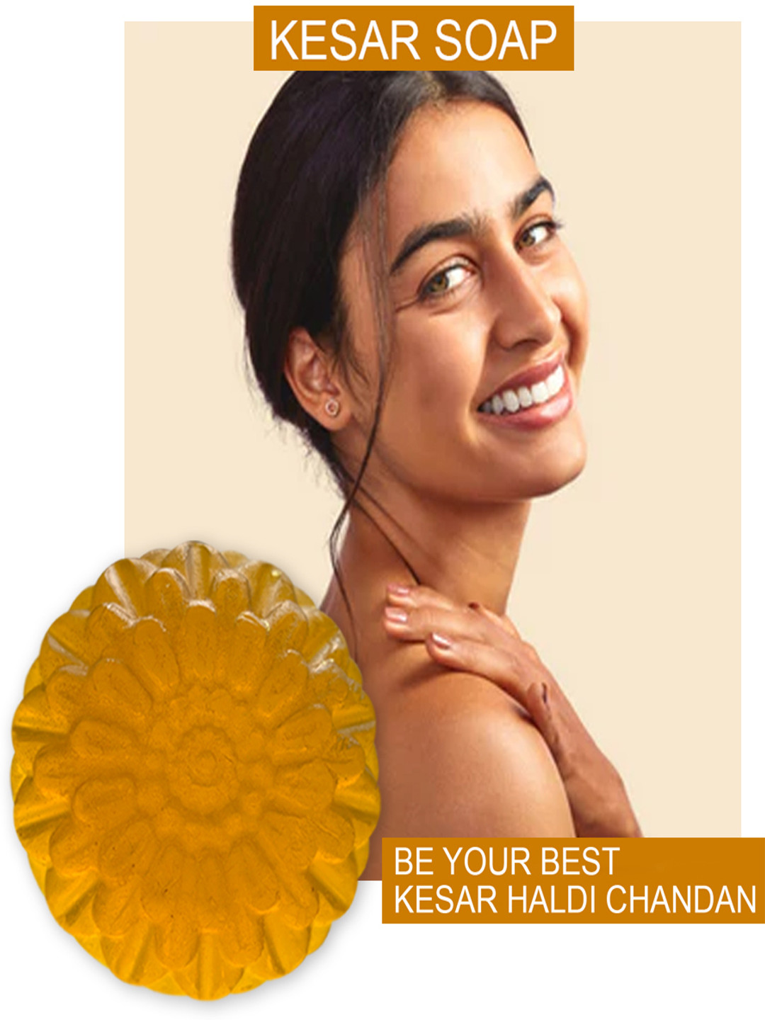 GROOVY Kesar Haldi Chandan Soap - 100 g