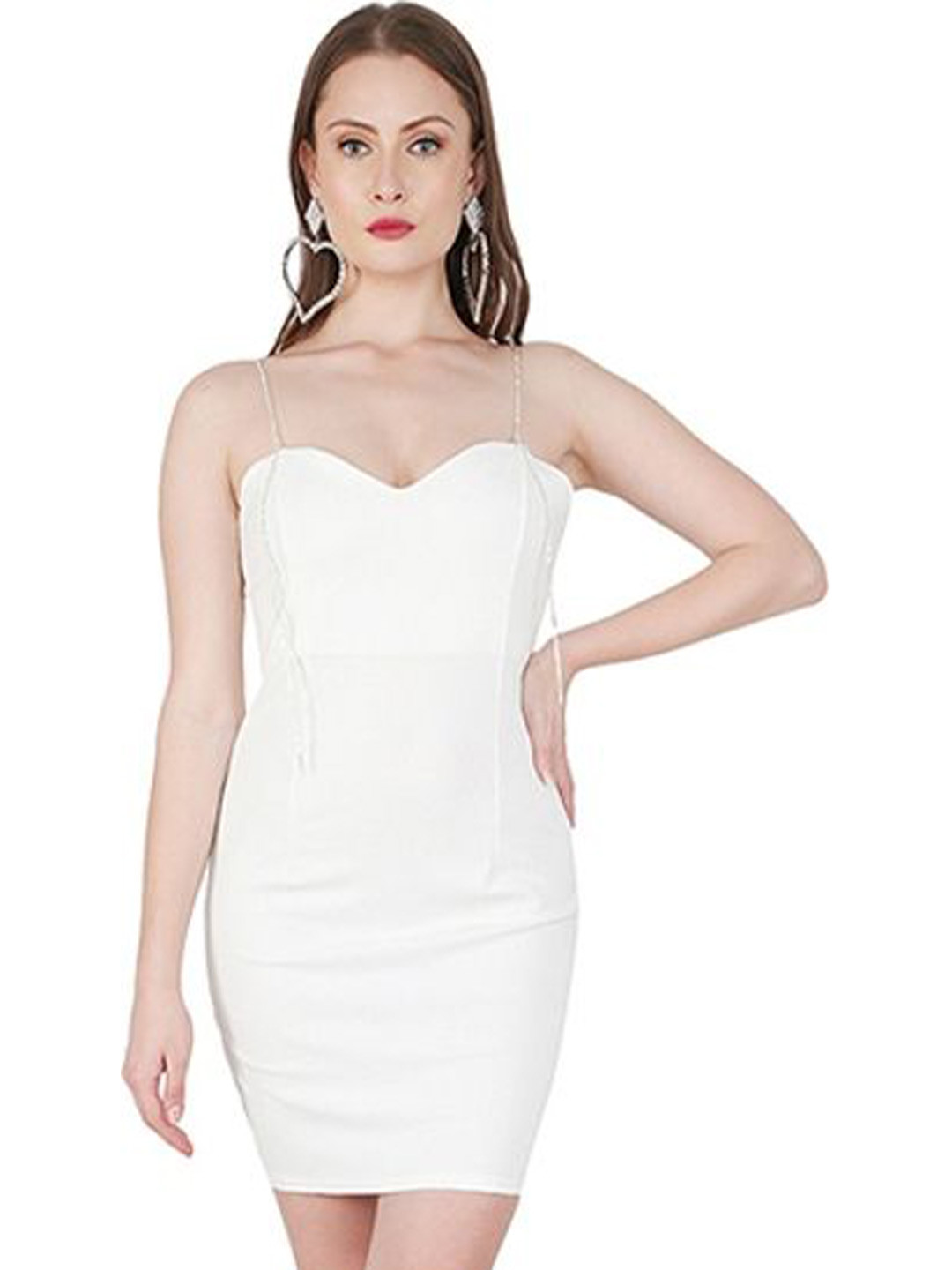 ALTAIRA Off-Shoulder Bodycon Mini Dress