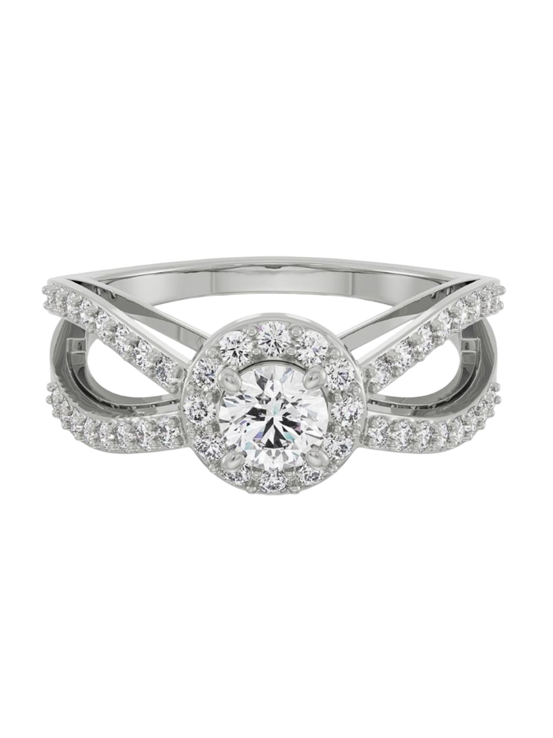 Emori Royal Crown Lab Diamond Ring in 18KT Gold