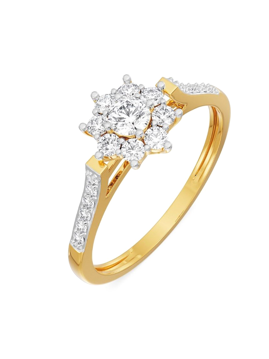Emori Radiant Reverie Lab Diamond Ring in 18KT Gold