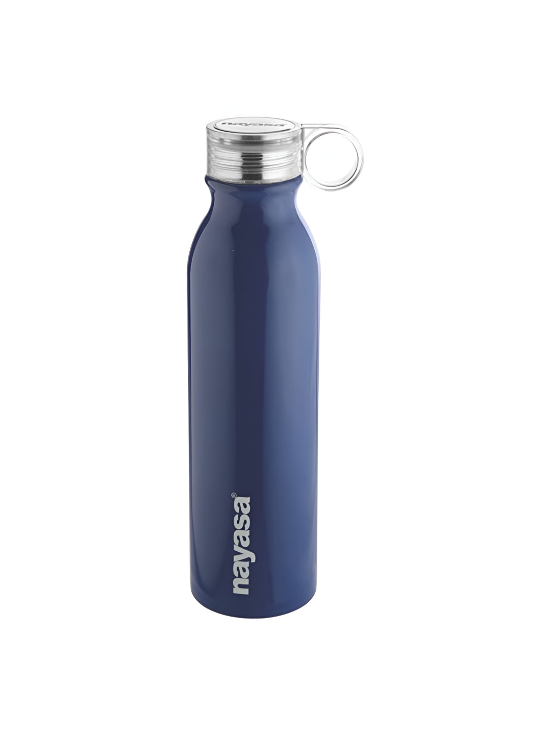 Nayasa Innovo Blue Solid Stainless Steel BPA Free Flask - 600ml