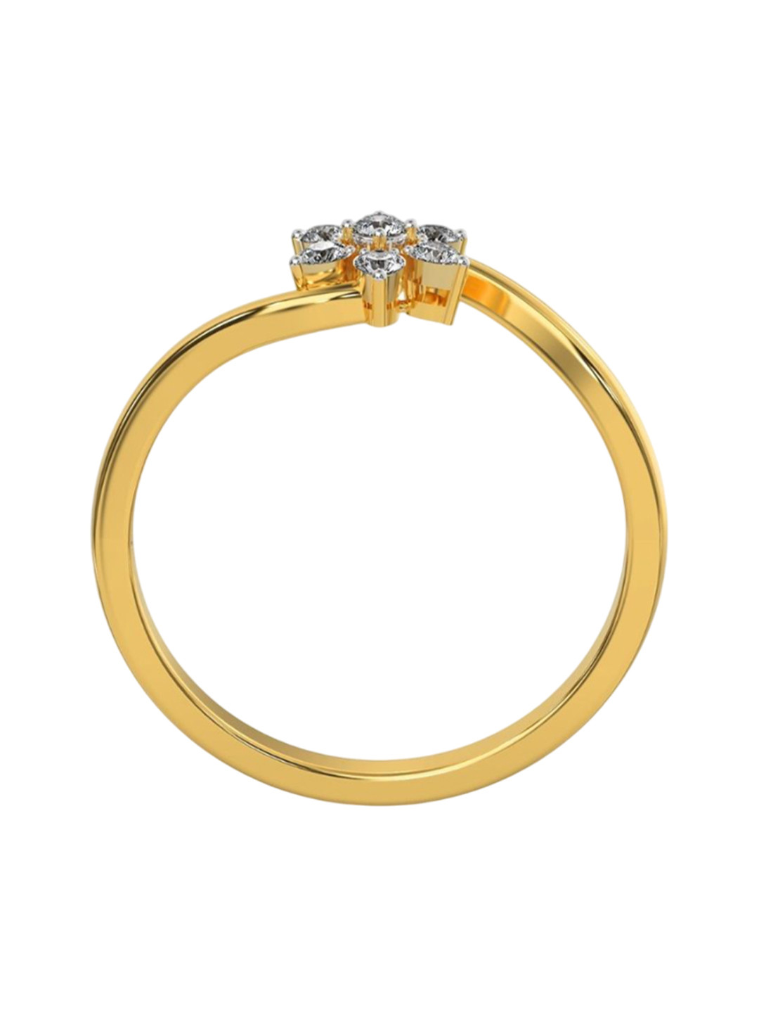 Emori 14 Kt Blossom Elegance Diamond Ring