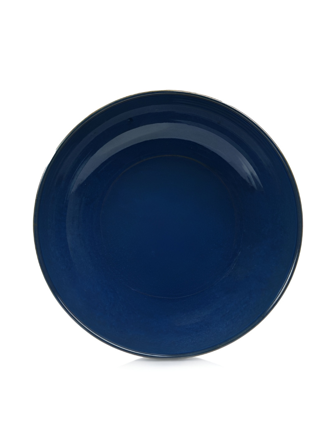 Mesa Blue Stoneware Glossy Serving Bowl