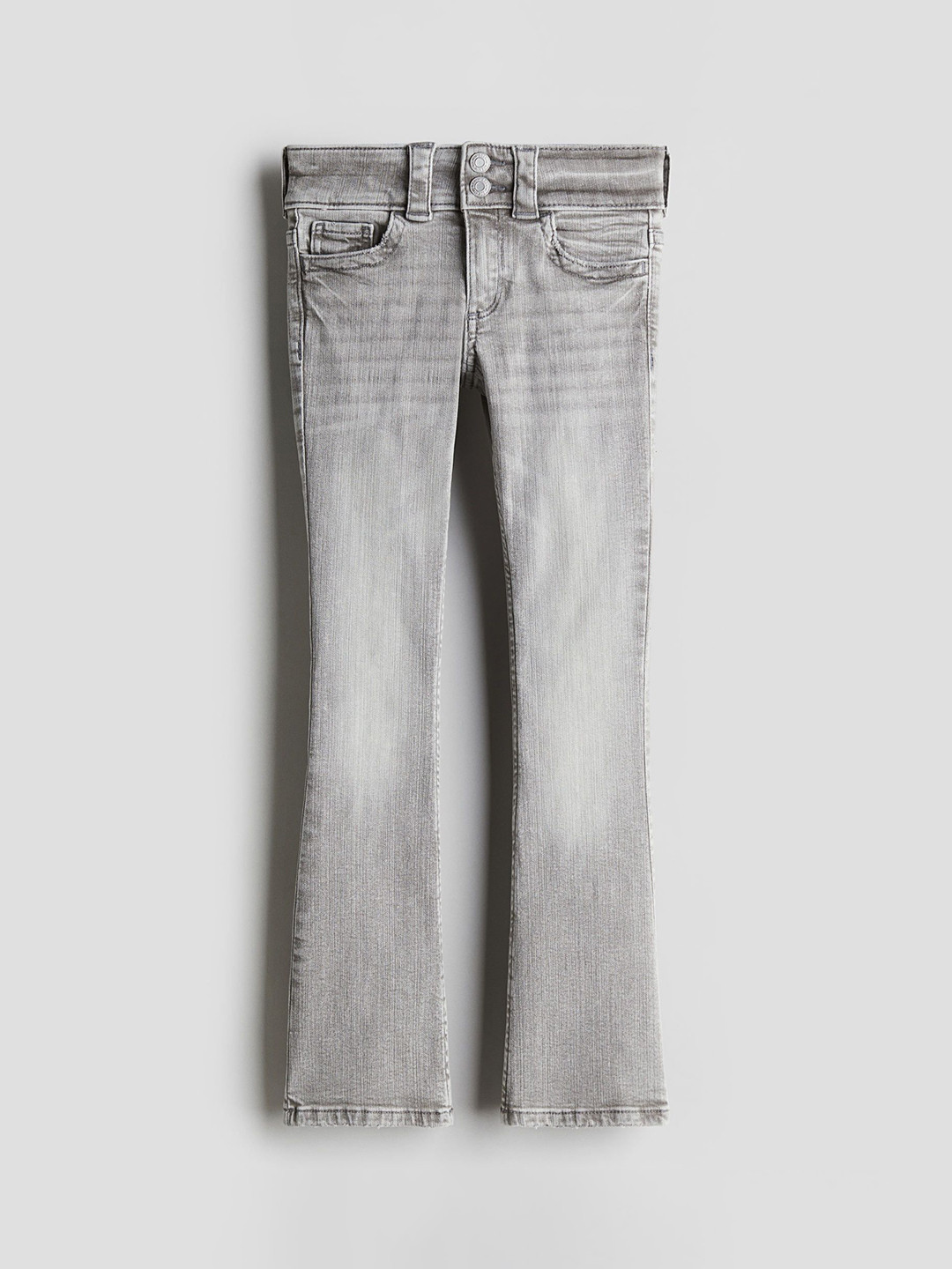 H&M Girls Bootcut Skinny Fit Low Jeans