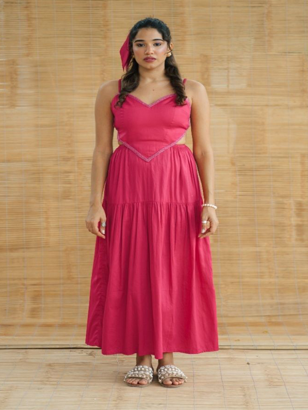 LABEL SUGAR Women Fit & Flare Maxi Dress