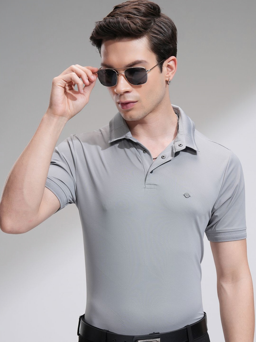 HIGHLANDER Men Half Sleeve Polo T Shirt
