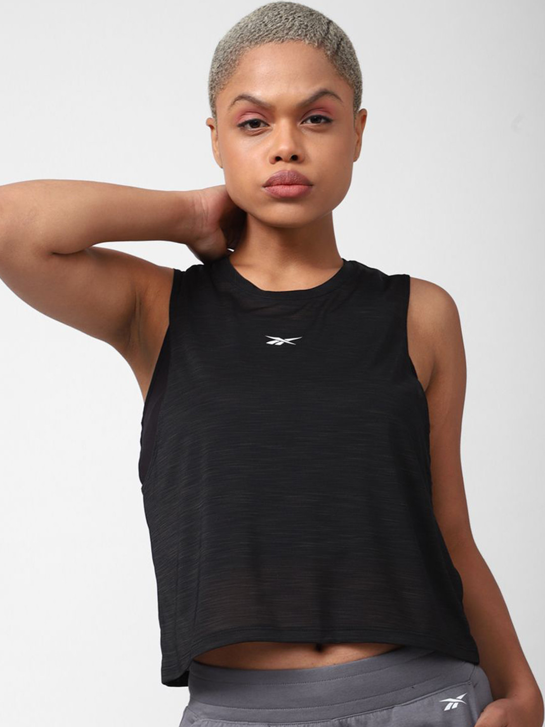 Reebok Women WOR AC Crop Tank Top