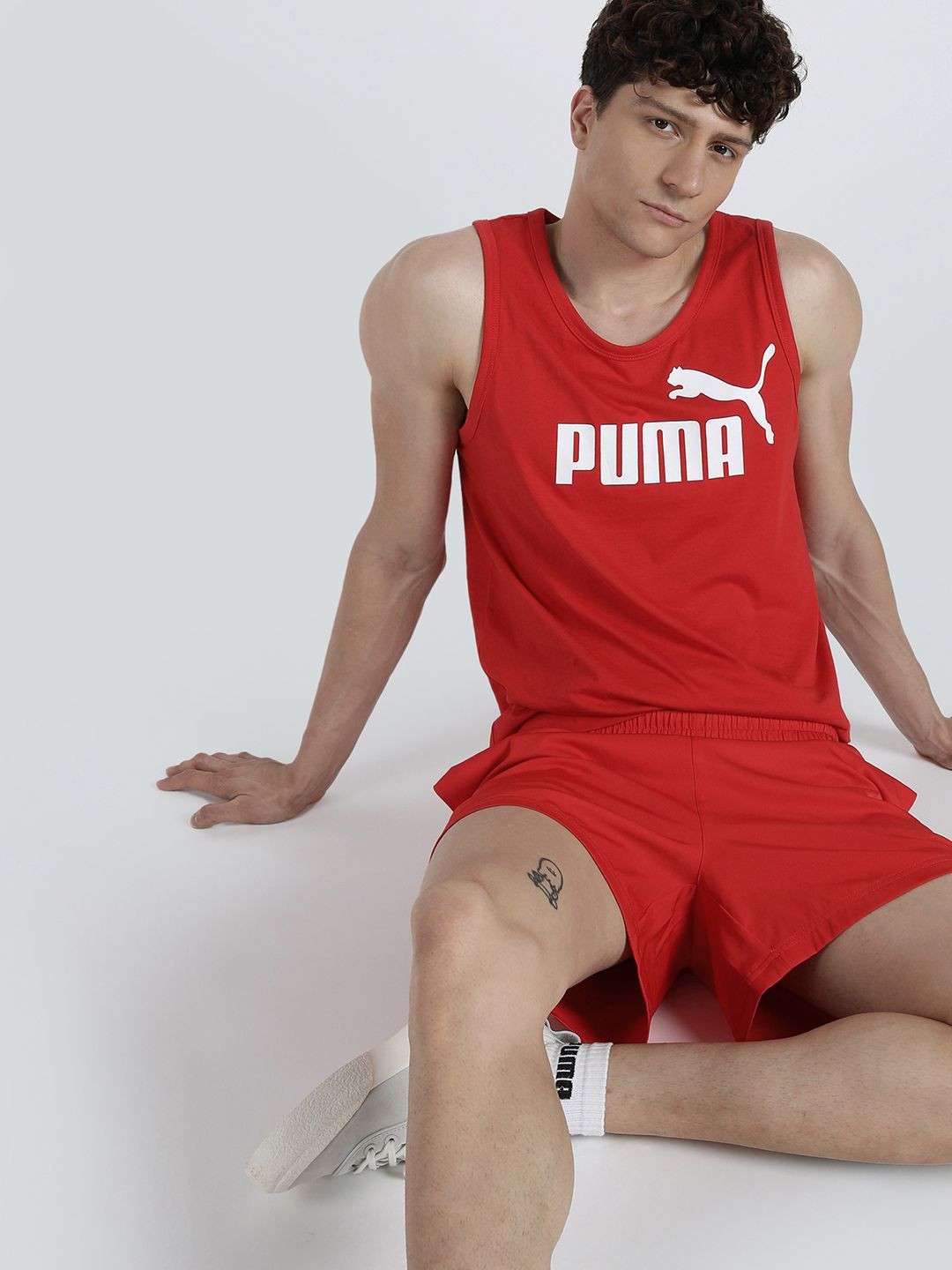 Puma Men No. 1 Logo Cotton Tank