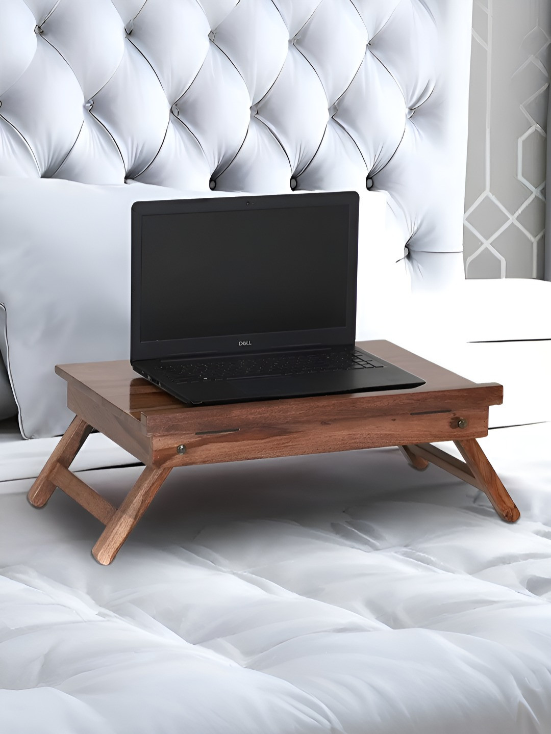 Royaloak Brown Wooden Laptop Table