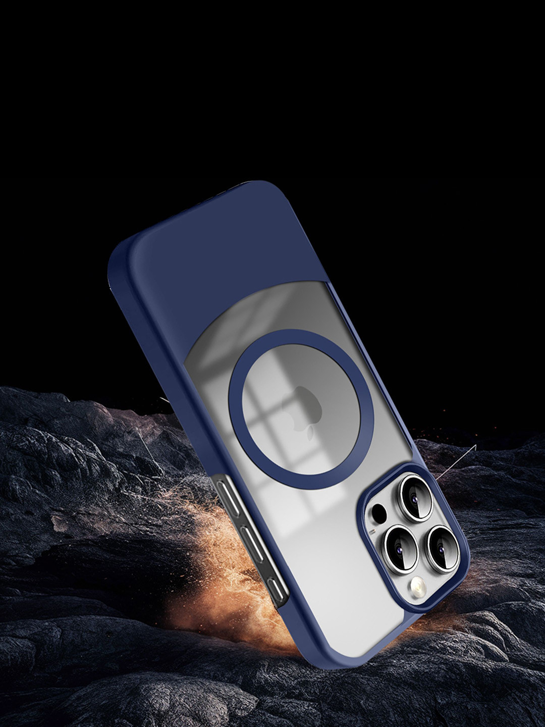 Karwan Ultra-Hybrid Shockproof  With Mag-Safe iPhone 15 Pro Back Case