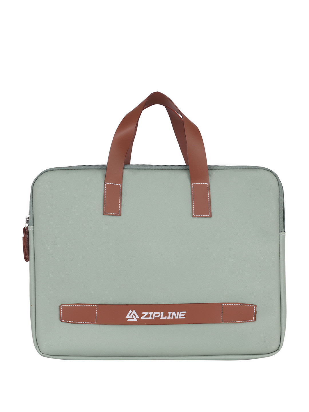 ZIPLINE Unisex Polo Leather Laptop Bag