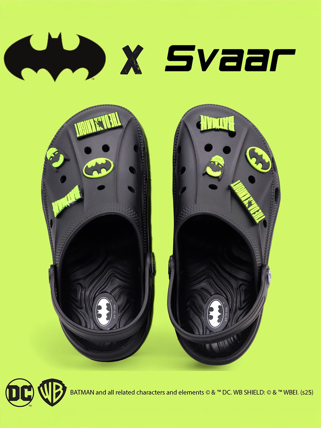Svaar Men Batman Dark Knight Clogs