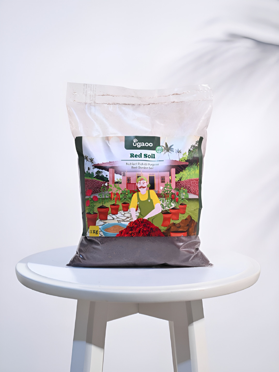 UGAOO Red Garden Soil - 1 Kg