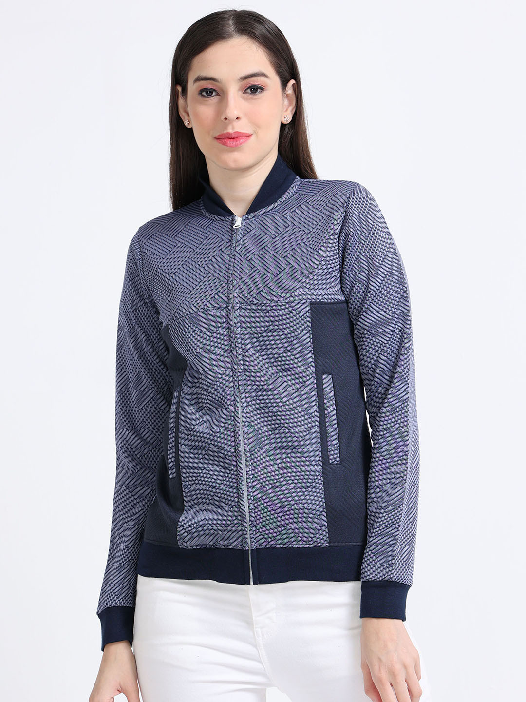 ECOLINE Clothing Women Lightweight Antimicrobial Outdoor Bomber Jacket