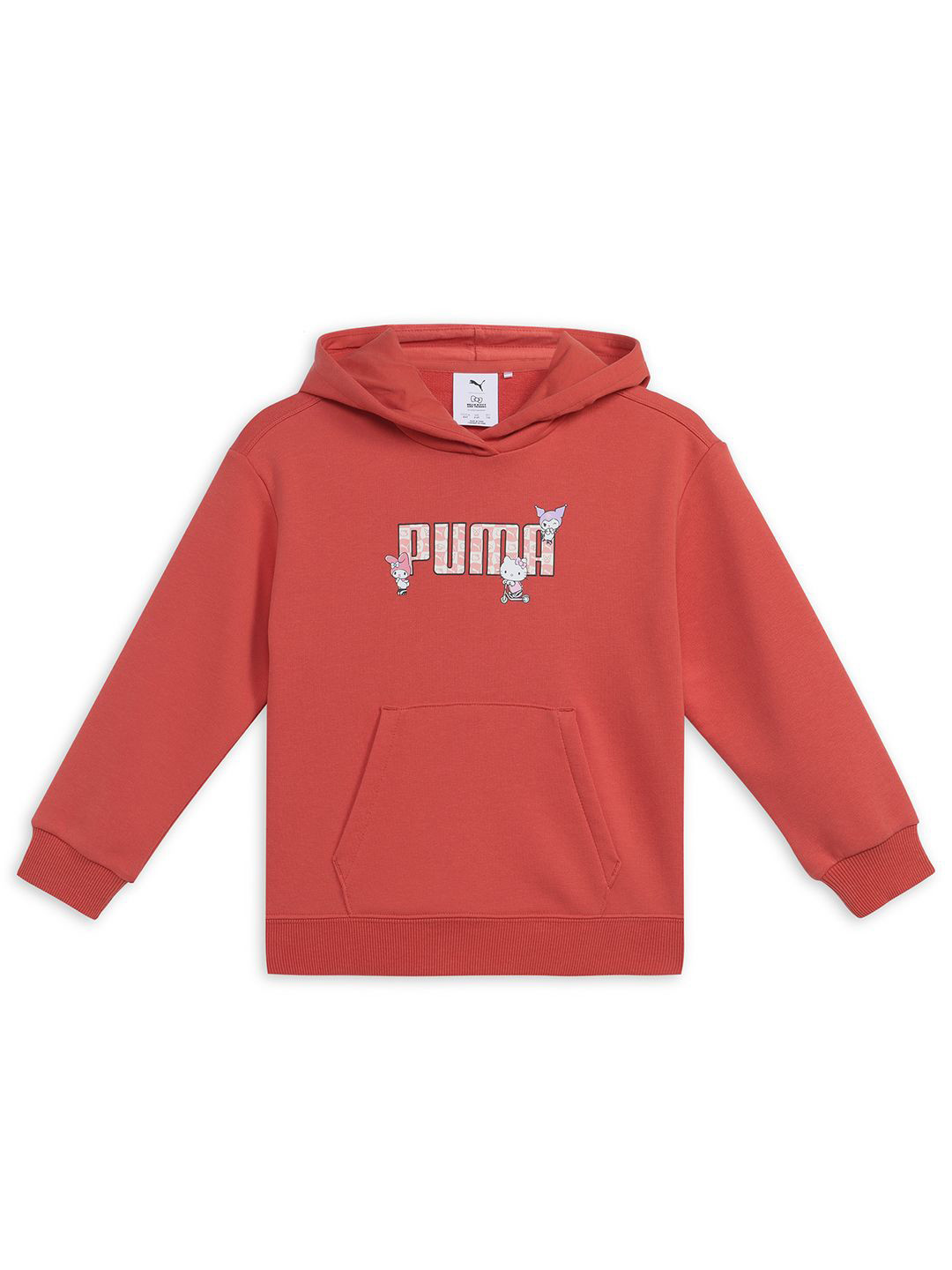 Puma Girls Hello Kitty And FriendsCotton Hooded Sweatshirts