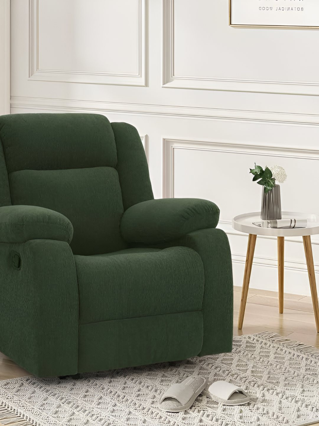 Duroflex Avalon Fabric Single Seater Recliner