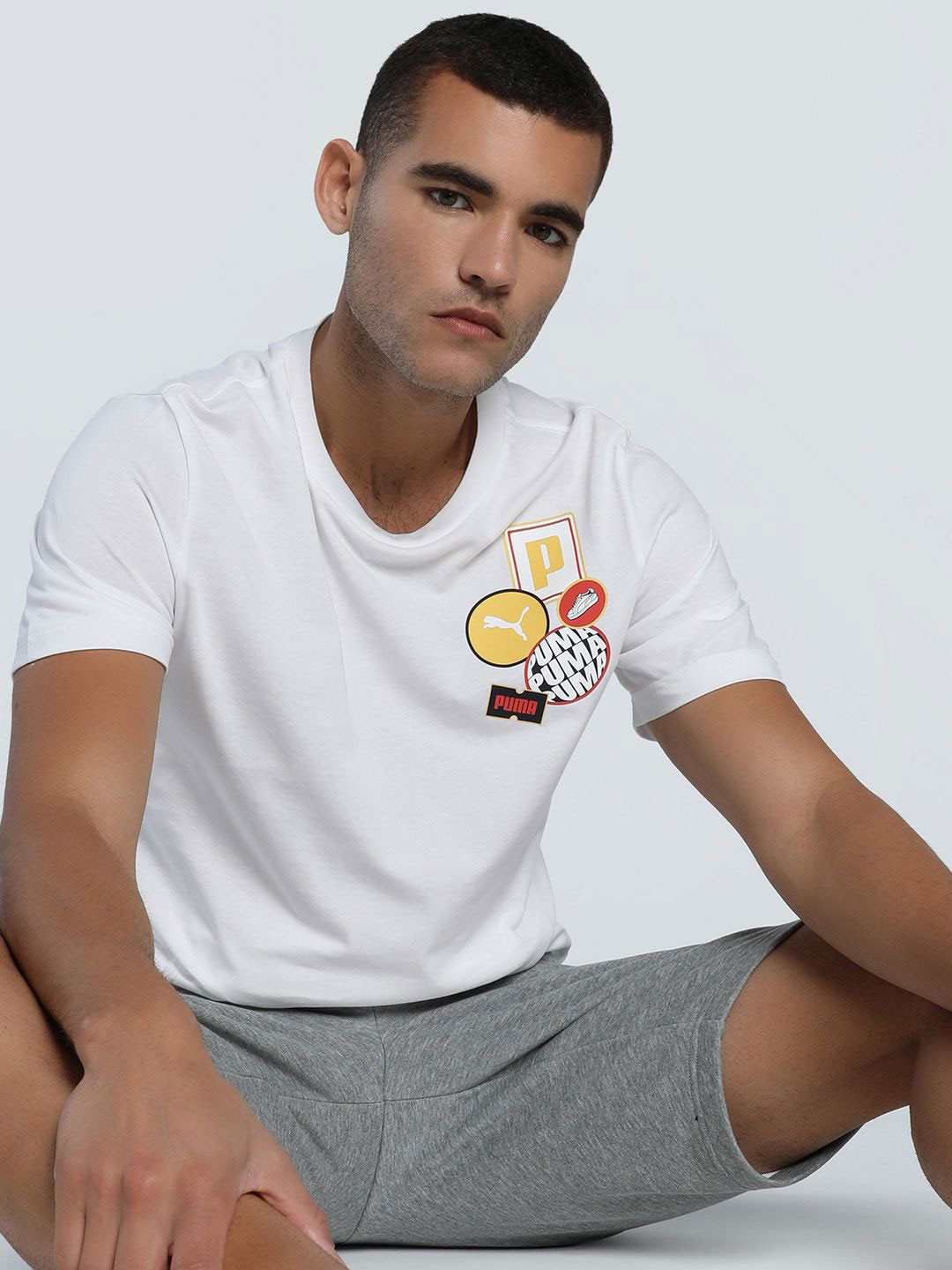 Puma Men Graphics Icon Tee
