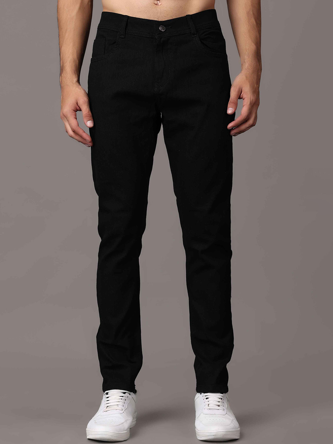 EDITLOOK Men Smart Fit Mid-Rise Jeans