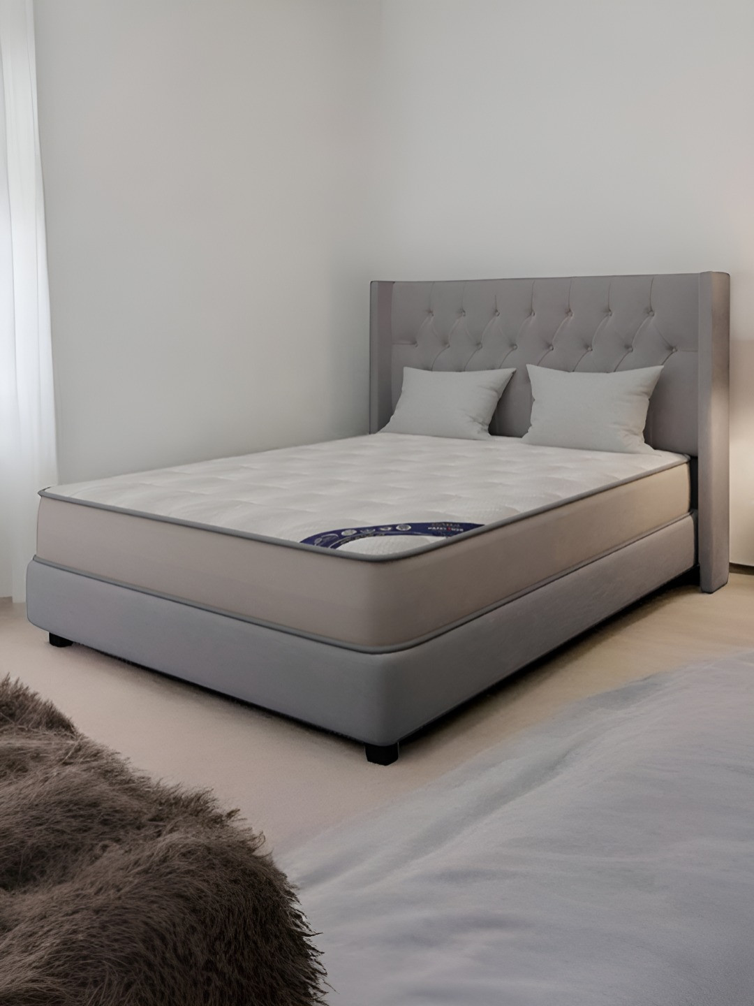 Royaloak American Luxury Latex Pocket Spring King Mattress - 72x78 inches