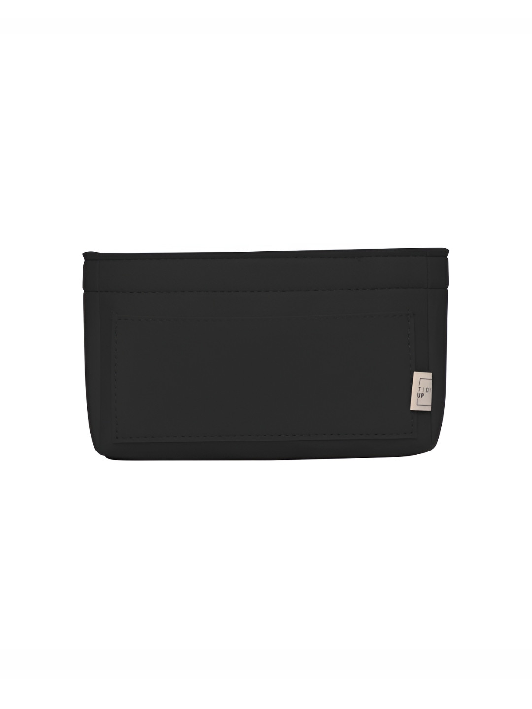Tidy Up Mini Shaes Mall Felt Black Bag Organizer With Detachable Wallet