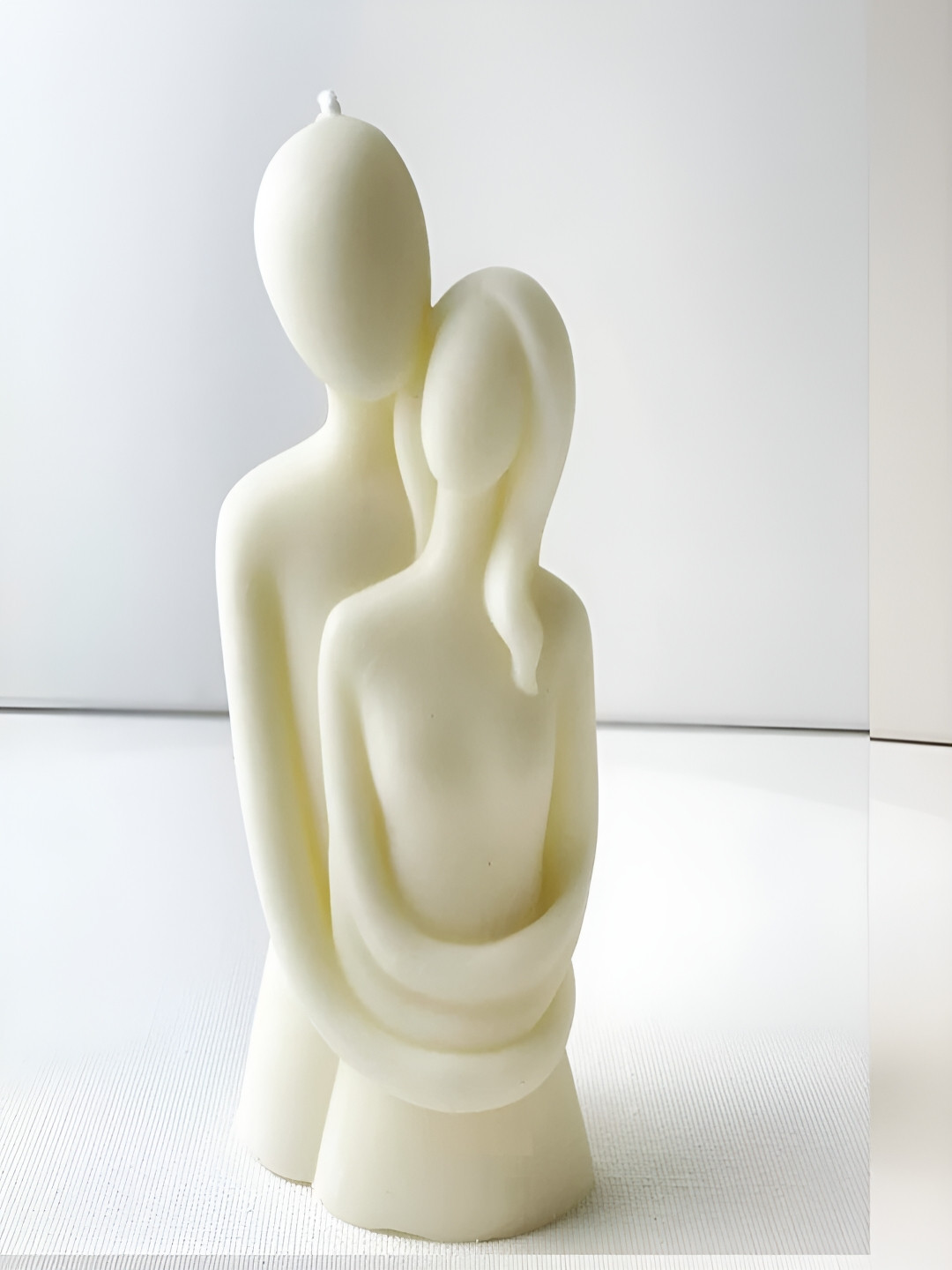 PROKART Hugging Couple Scented 1 Wick Scented Solid Regular Pillar Candles