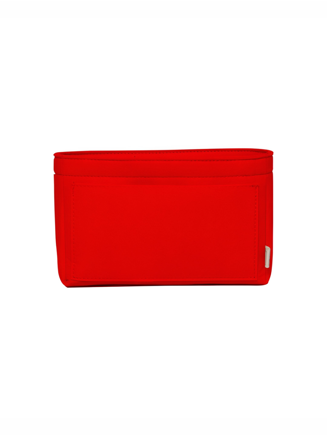 Tidy Up Shae Slender Small Felt Red Bag Organizer With Detachable Wallet