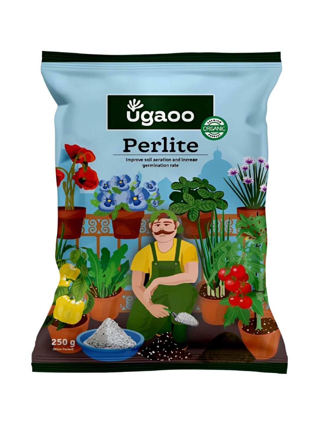 UGAOO Brown Potting Mix Perlite - 250 g