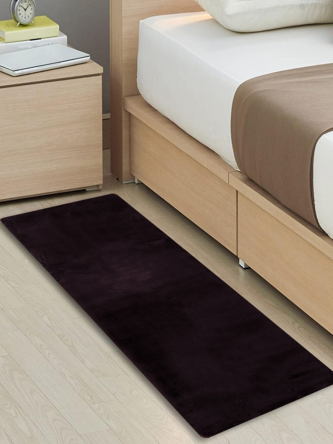 Pano Brown Anti-Skid Microfibre Floor Runner
