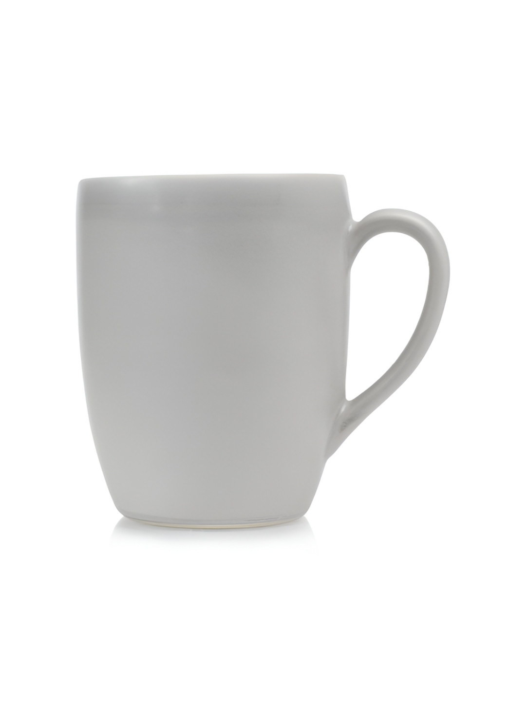 Mesa Beige Stoneware Microwave Safe 6 Piece Mugs-230ml