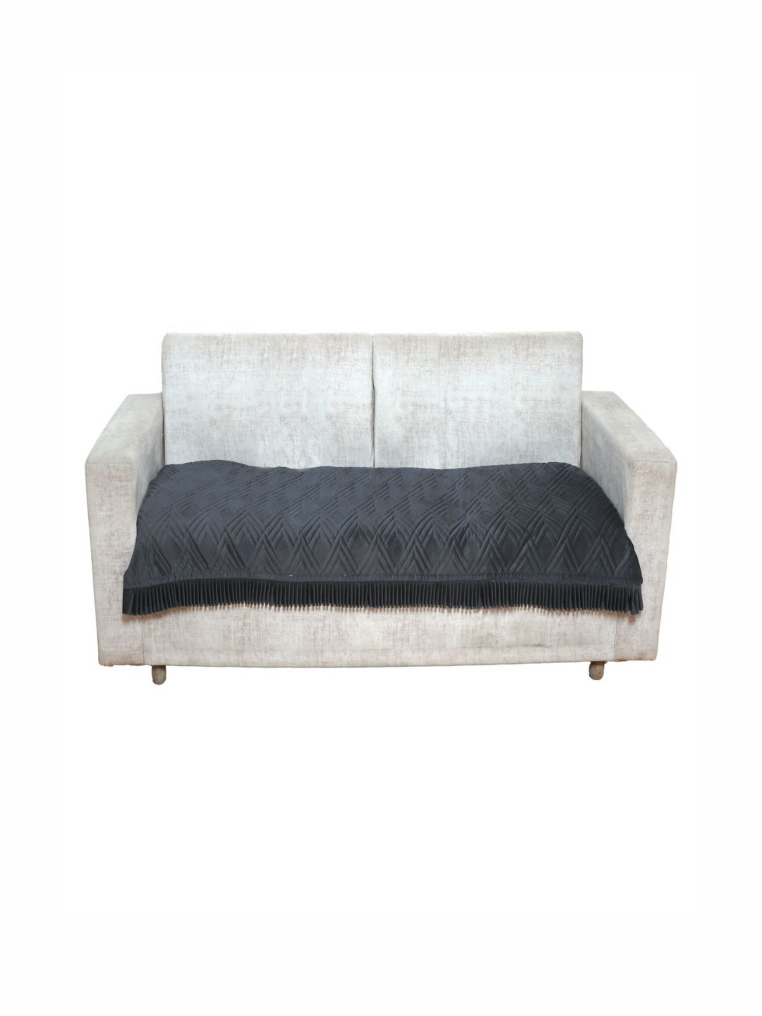 Fashion Throw Grey Velvet Sofa Cover