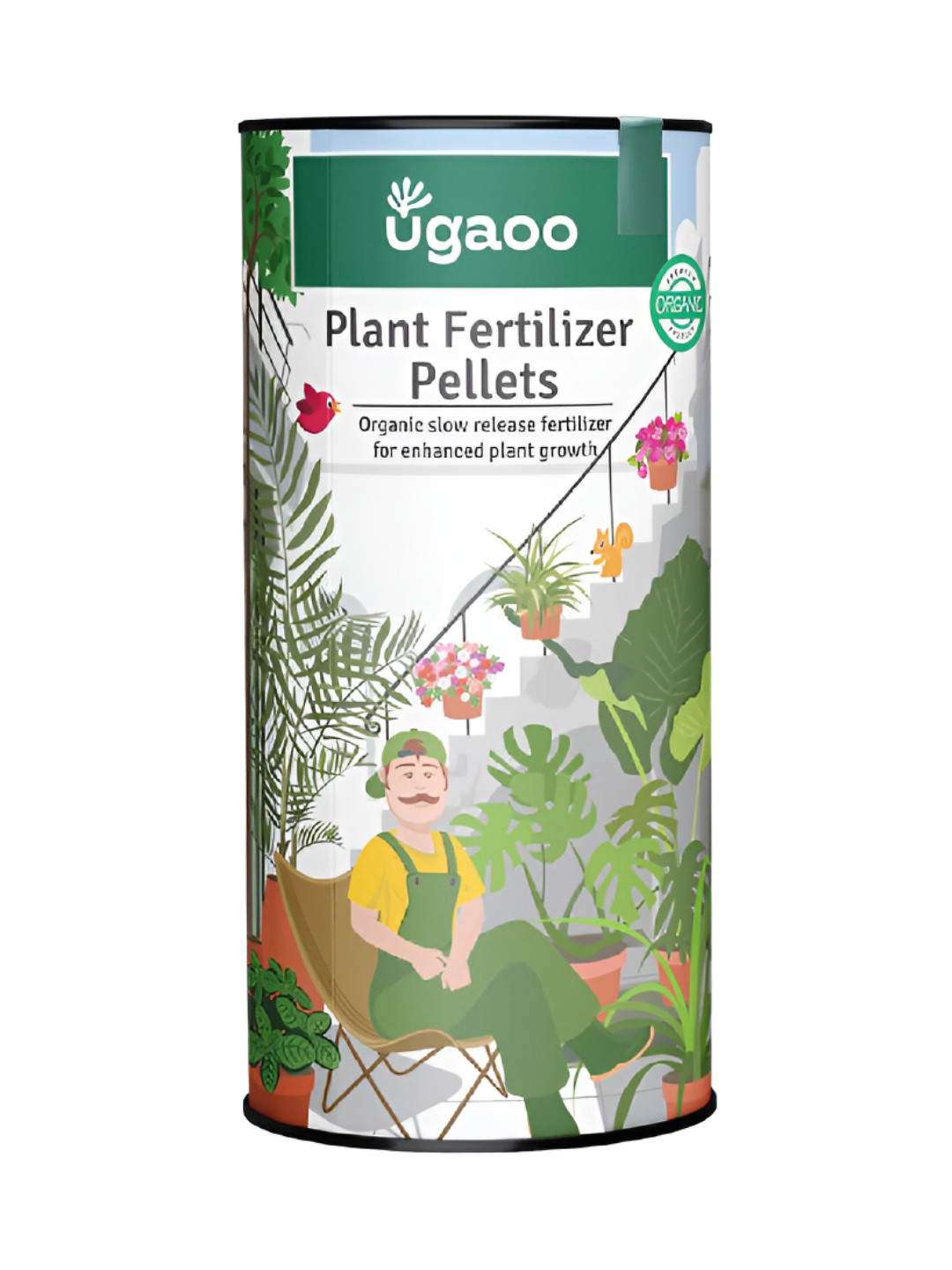 UGAOO Brown Plant Fertilizer Pellets - 1 Kg