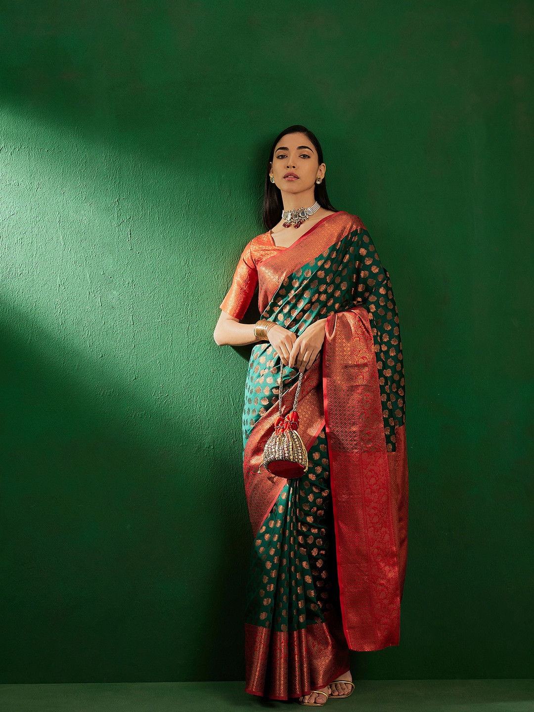 DEVATITHI Banarasi Silk Saree