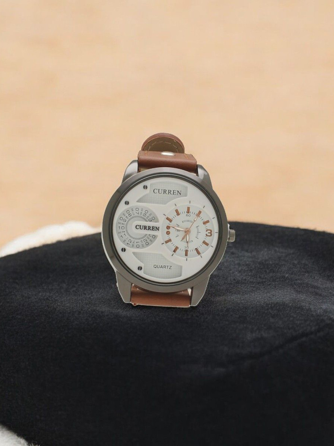 Sri Jagdamba Pearls Dealer Men Printed Dial & Straps Analogue Watch JPDEC-24-038