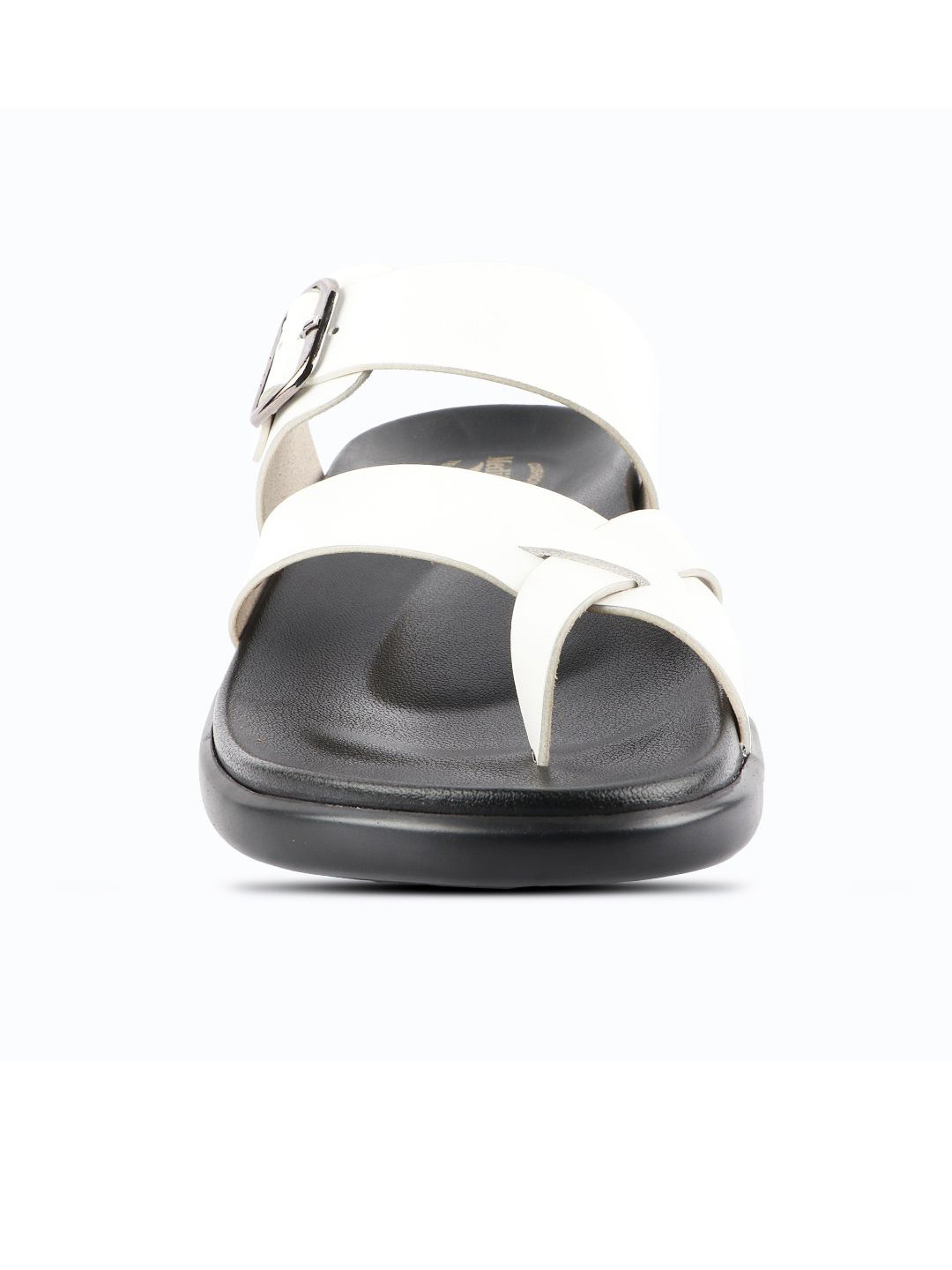 MEDIFEET Men Leather One-Toe Comfort Sandals