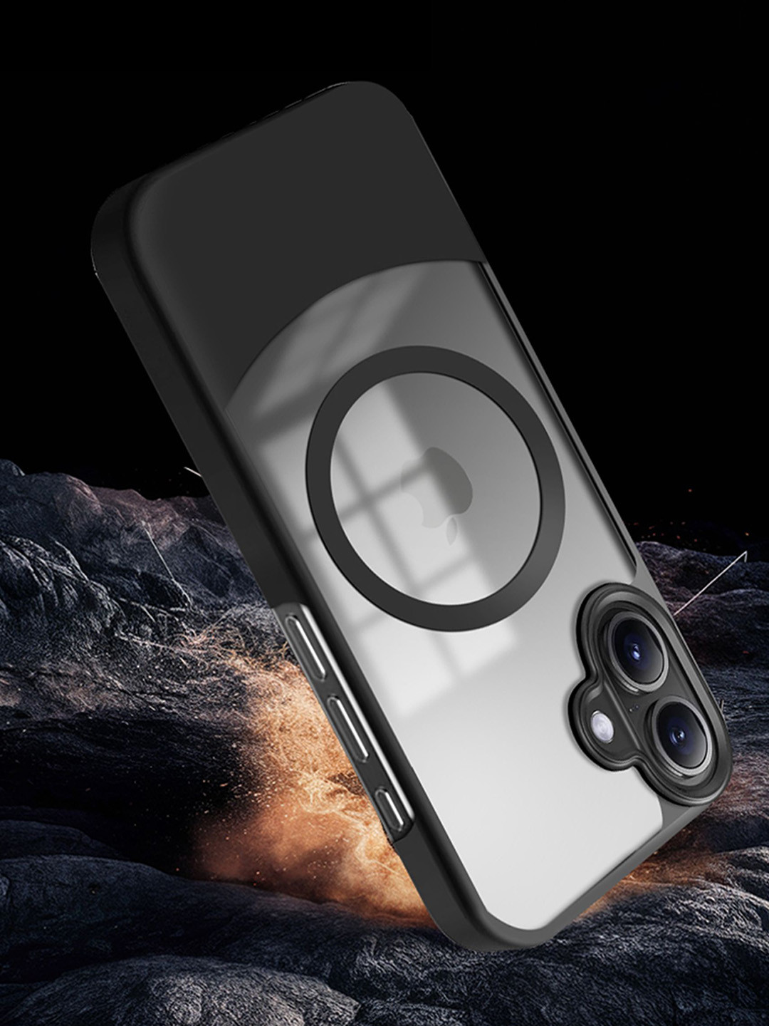 Karwan Ultra-Hybrid Shockproof With Mag-Safe iPhone 16 Plus Back Case