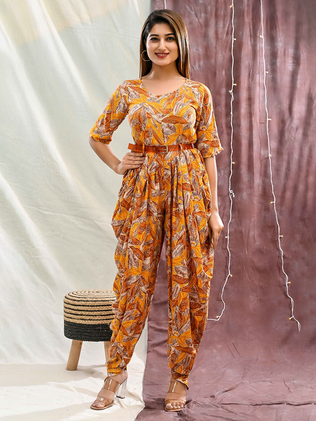 Rashmi Shree Creation Women Printed Basic Jumpsuit