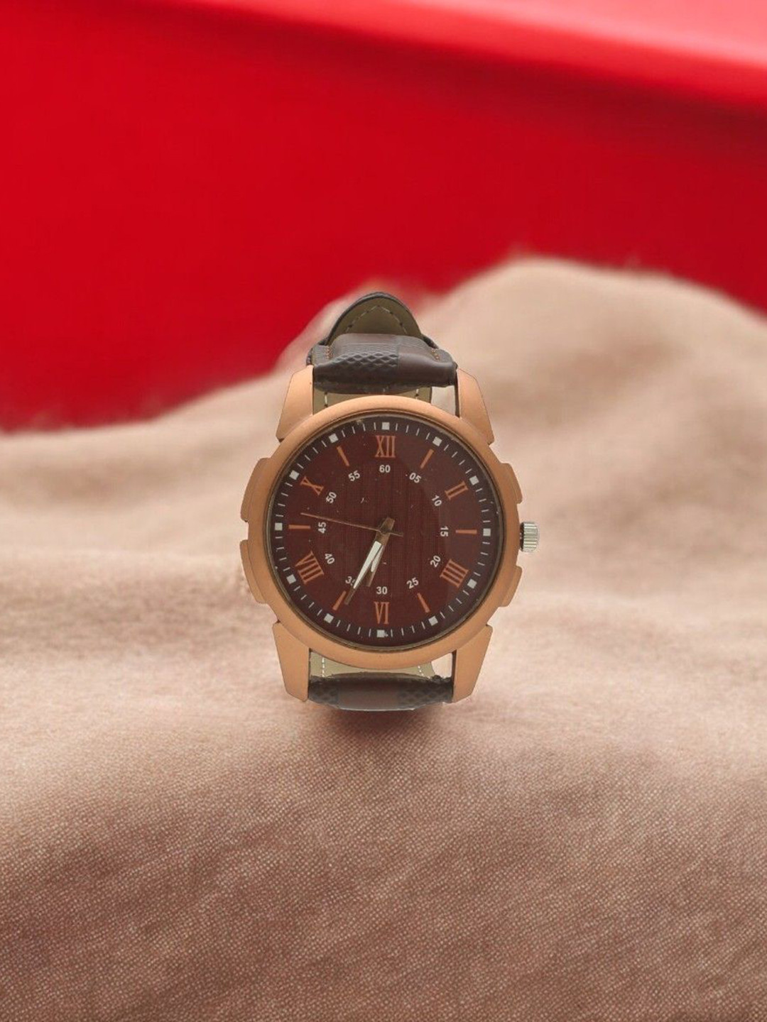 Sri Jagdamba Pearls Dealer Men Embellished Dial & Straps Analogue Watch JPDEC-24-035