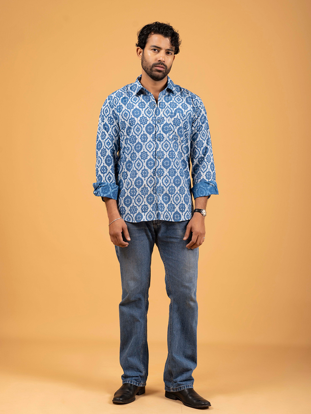 SPARSA Men Standard Opaque Printed Casual Shirt