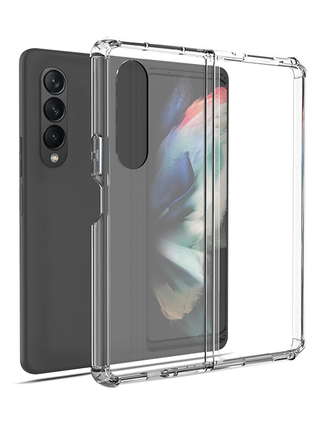 DailyObjects Clear Samsung Galaxy Z Fold 4 Back Case