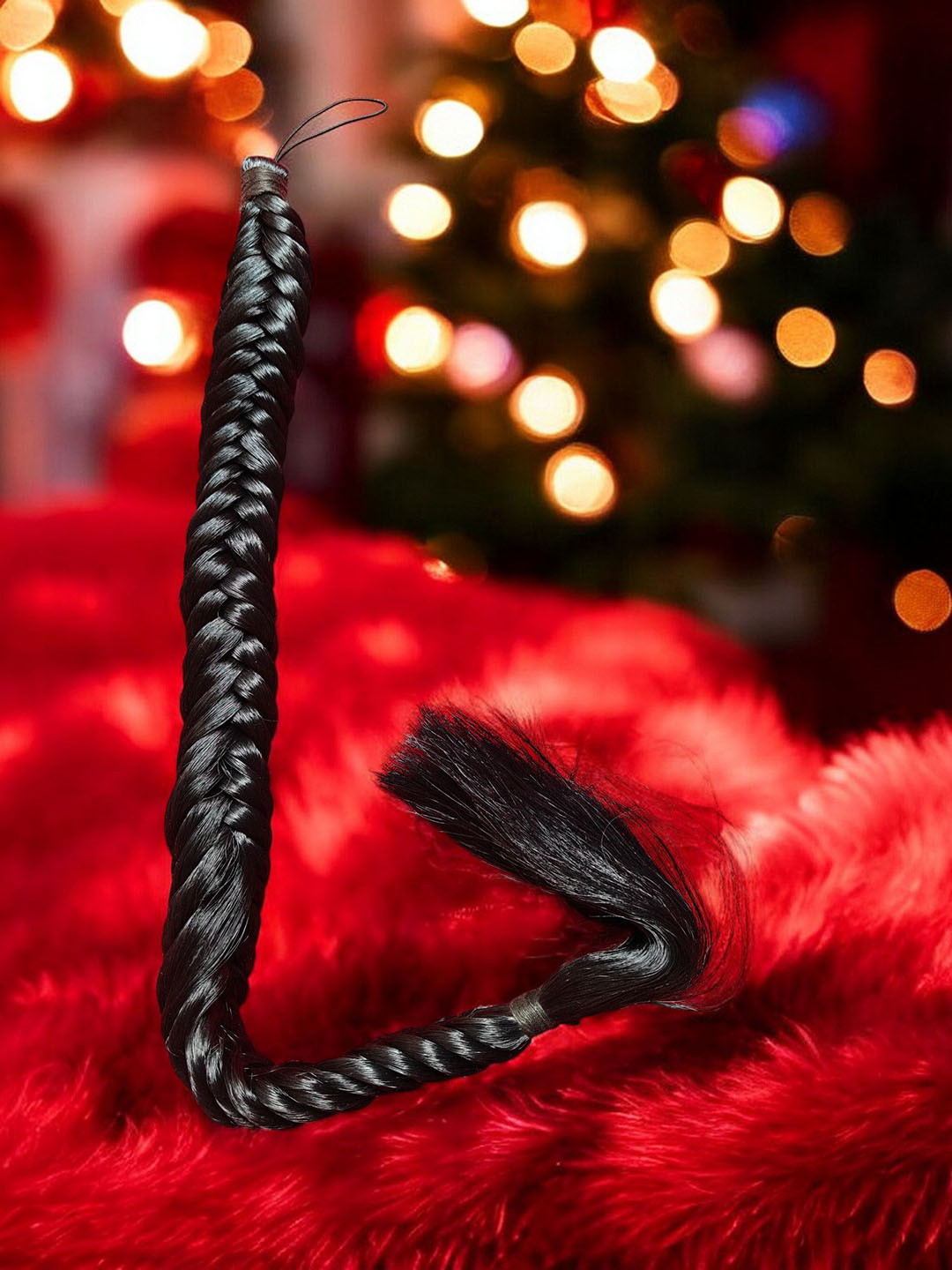 CHRONEX Tape In Wavy Twists Hair Extension - Natural Brown - 24 Inch