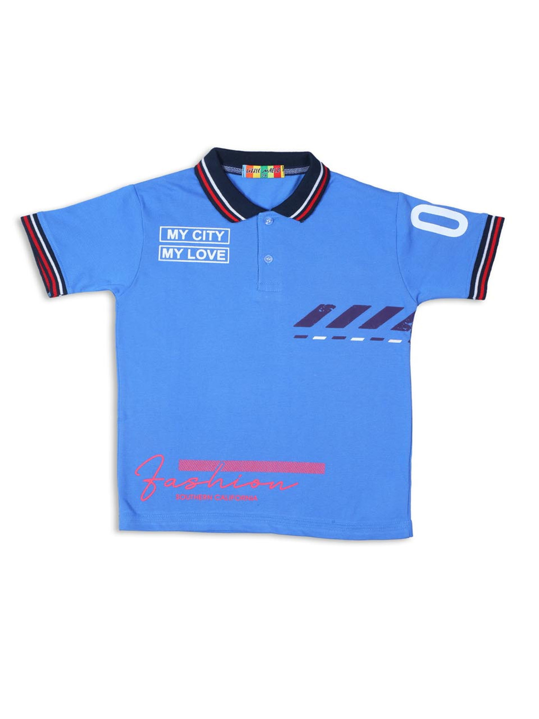 Little Marco Boys Polo Collar T-shirt