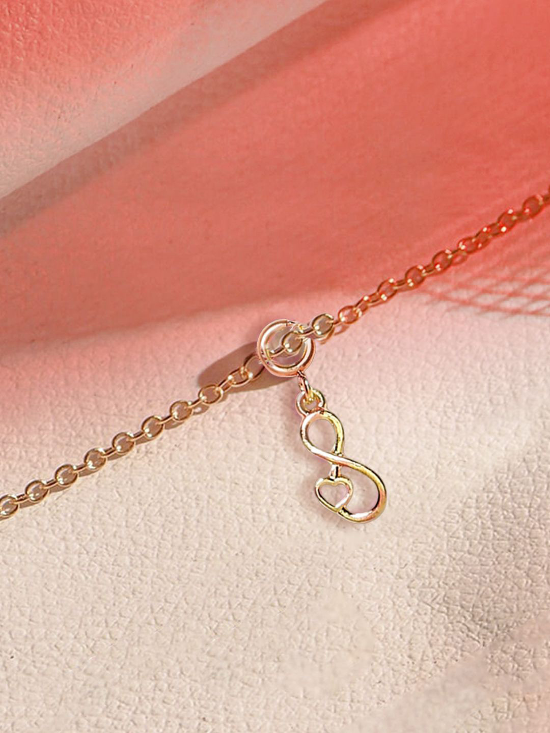 fabula Infinity Charm Delicate Anklet